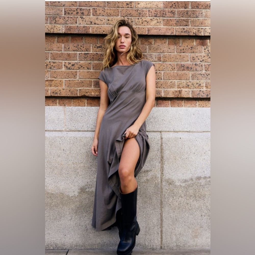 NWT Free People Free-Est Ellis Maxi
Dress - Charcoal Grey size: XS